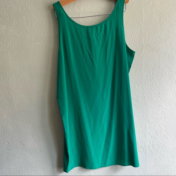 OTTE silk green tank top NWT P - Picture 4 of 8